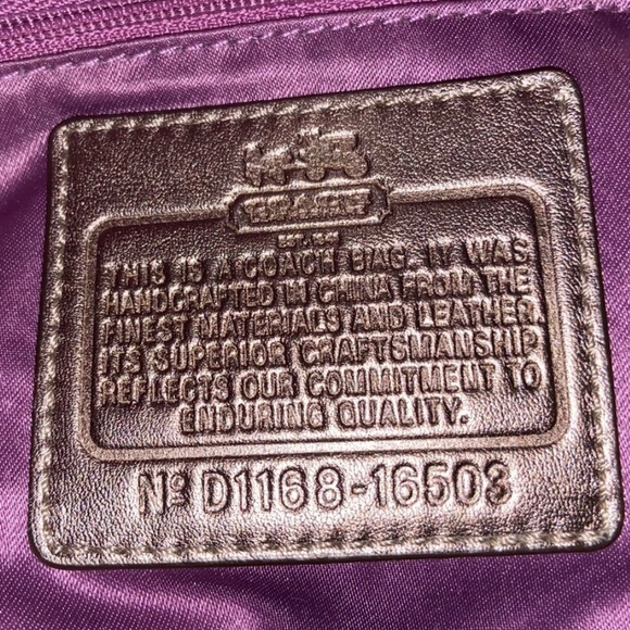 COACH Madison Maggie Shoulder Bag in Metallic Antiqued Bronze, GUC - Picture 16 of 16